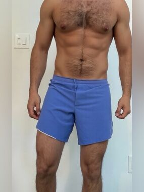 lululemon Men's purple ish blue Athletic Shorts. Fast and free

No liner.
